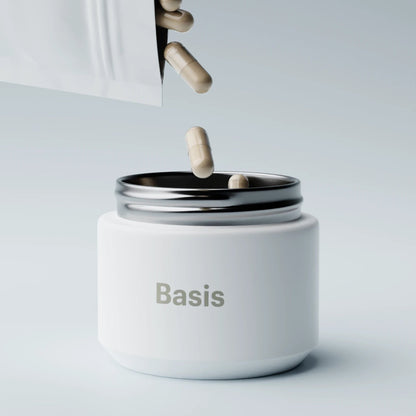 Basis NAD - NR & Pterostilbene for Cellular Aging Support